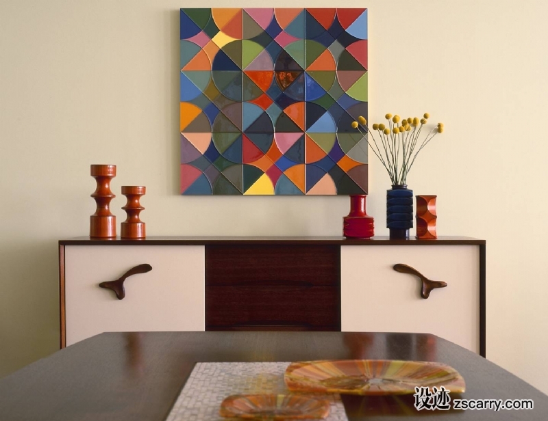 4DowntownApartment.jpg 软装参考,饰品陈列,长桌摆设,