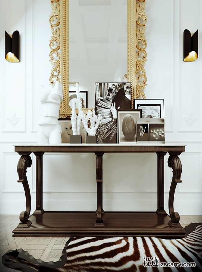 7017.jpg 软装参考,饰品陈列,长桌摆设,