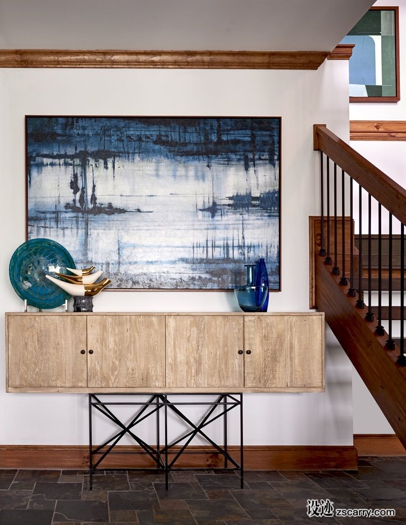 BC-Firethorn-foyer.jpg 软装参考,饰品陈列,长桌摆设,