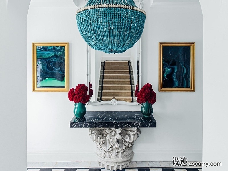 Collette-Dinnigan-Watsons-Bay-14.jpg 软装参考,饰品陈列,长桌摆设,