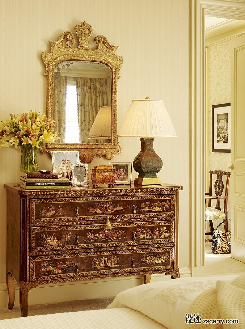 contemporary-classical-chest.jpg 软装参考,饰品陈列,长桌摆设,