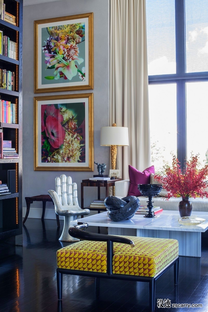 jamie-drake-west-chelsea-living-room-cover-001.jpg 软装参考,饰品陈列,茶几摆设,