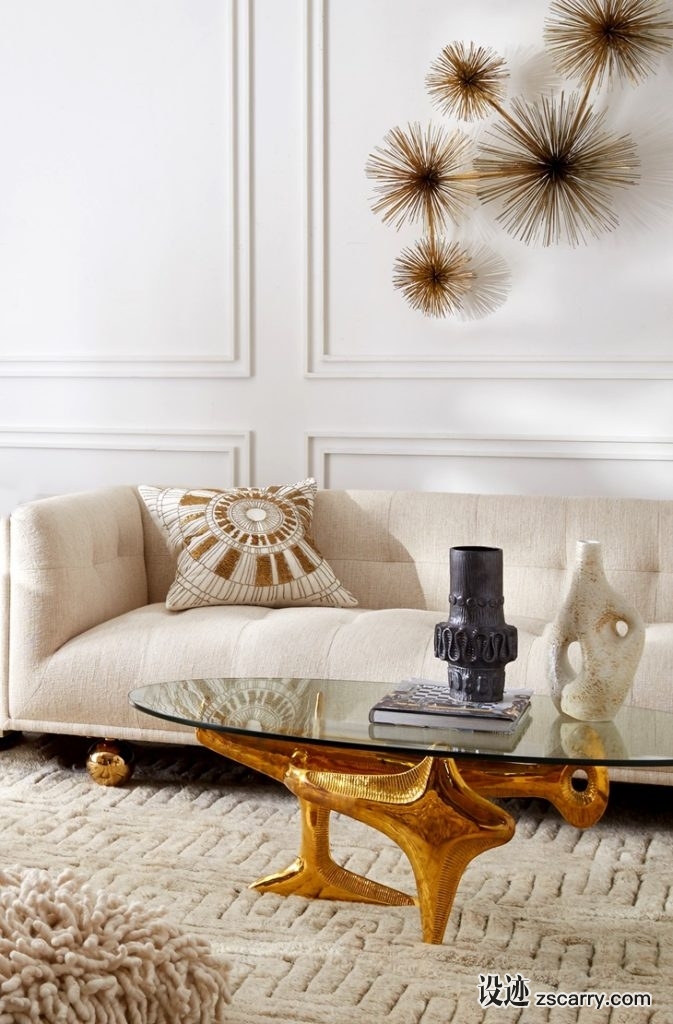 MaisonObjet2018-Jonathan-Adler-Jonathan-Adler-Reform-coffee-table-Claridge-sofa-Kyoto-table-lamp-673x1024.jpg 软装参考,饰品陈列,茶几摆设,