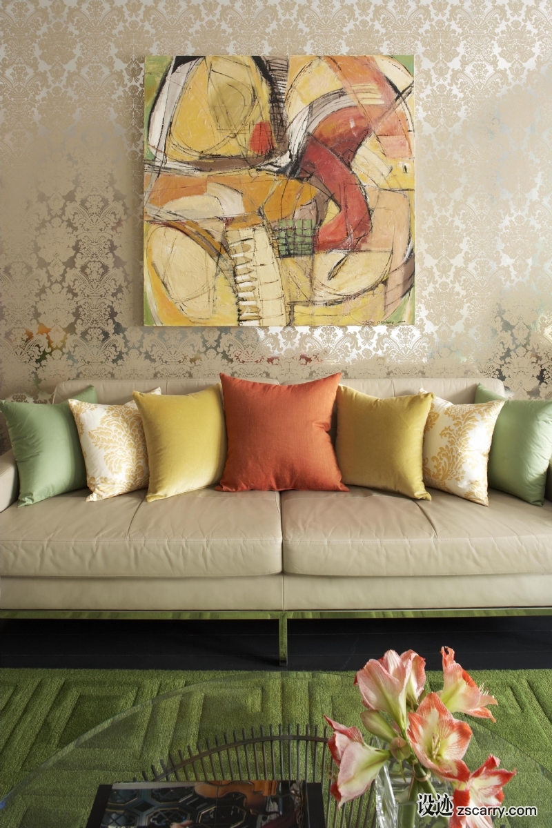 04a.jpg 软装参考,饰品陈列,靠枕陈列,