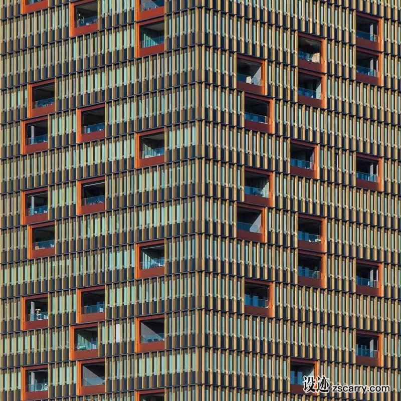 Leutschentower_Zu_rich_-_Be_trix_Consolascio_Architekten-_lerichti.jpg 建筑参考,局部元素,外墙,