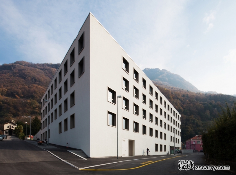 01_Exterior_view.jpg 建筑参考,住宅建筑,公寓大楼,