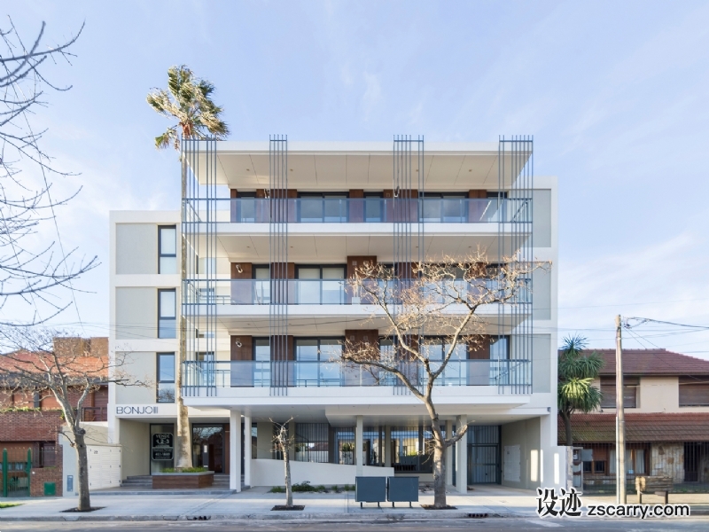 Edificio_BONJO_III_-_Web_©_Ramiro_Sosa_(1).jpg 建筑参考,住宅建筑,公寓大楼,