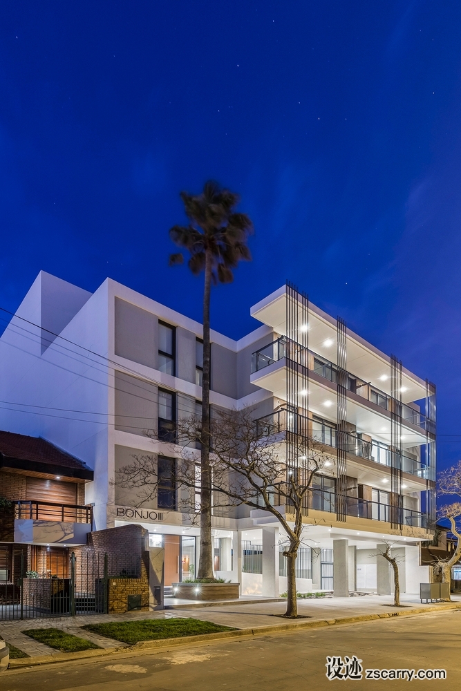 Edificio_BONJO_III_-_Web_©_Ramiro_Sosa_(52).jpg 建筑参考,住宅建筑,公寓大楼,