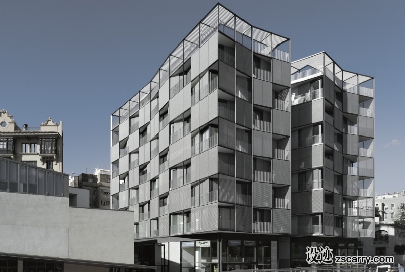 P_VU_VIVIENDAS_LESSEPS_F01-1600x1075.jpg 建筑参考,住宅建筑,公寓大楼,