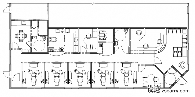 Duncan-Dental-Office-Design-Floor-Plan.jpg 参考素材,平面布局,医疗诊所,