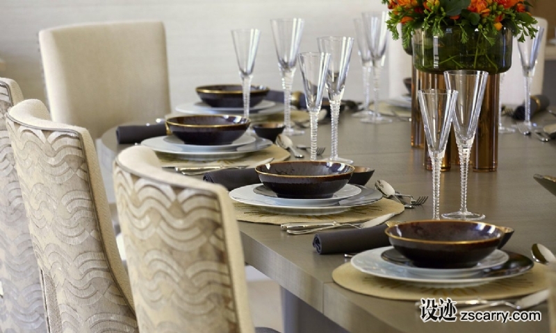 helen-green-livable-luxury-dining-room-detail.jpg 方案配图,空间氛围,餐饮,