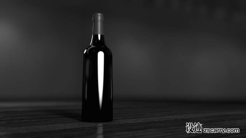 wine_bottle_black_and_white_drink_alcohol-99597.jpg 方案配图,客户爱好,红酒,