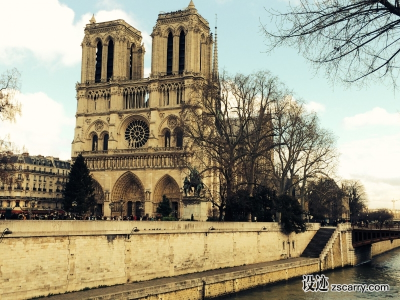 paris_landmarks_notre_dame_seine_river-565962.jpg 方案配图,国家元素,法国,