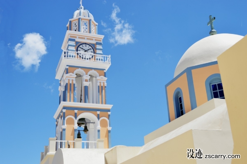 sky_church_building_tower_greece-149362.jpg 方案配图,国家元素,希腊,