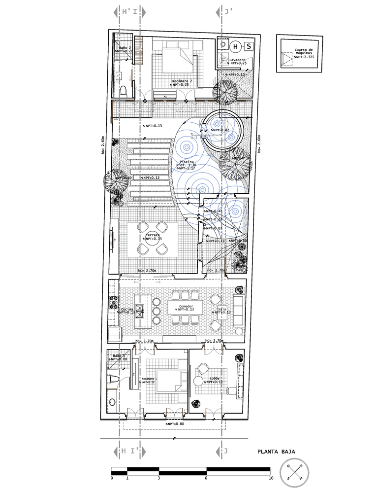 01_Planta_Baja.jpg 参考素材,平面布局,别墅,