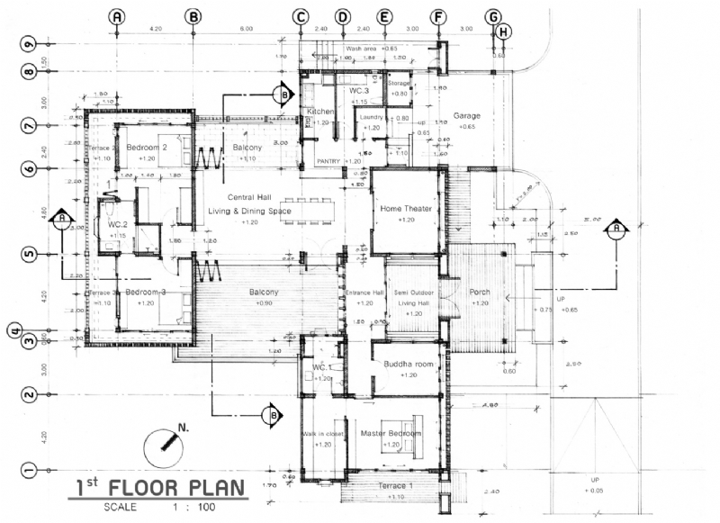 1._Floor_Plan.jpg 参考素材,平面布局,别墅,
