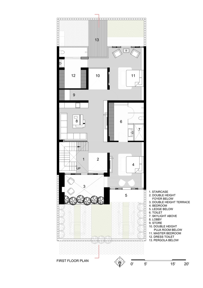 02_FIRST_FLOOR.jpg 参考素材,平面布局,别墅,