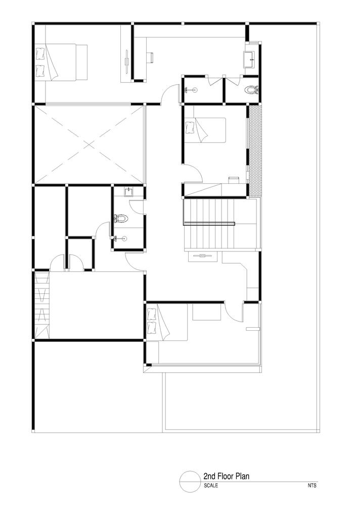 2nd_Floor_Plan.jpg 参考素材,平面布局,别墅,