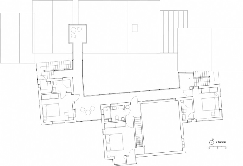 3_二层平面_2nd_Floor.jpg 参考素材,平面布局,别墅,