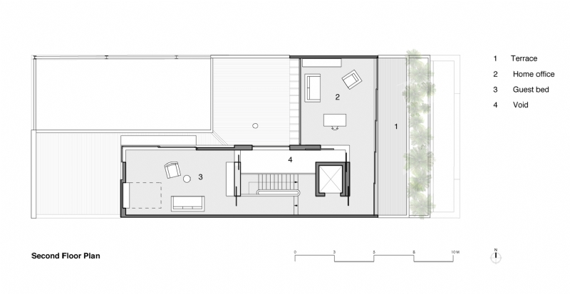 26_MCK_Architects_W_House_Second_Floor_Plan.jpg 参考素材,平面布局,别墅,
