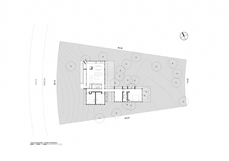 46.CASA_ECUESTRE_-_PUBLICACIONES-IMPLANTACION.jpg 参考素材,平面布局,别墅,
