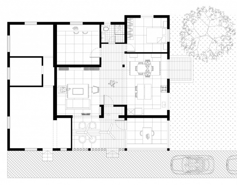 A-House-in-a-Moshav-17-850x664.jpg 参考素材,平面布局,别墅,