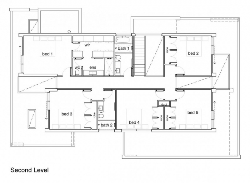Brighton-House-12-850x625.jpg 参考素材,平面布局,别墅,