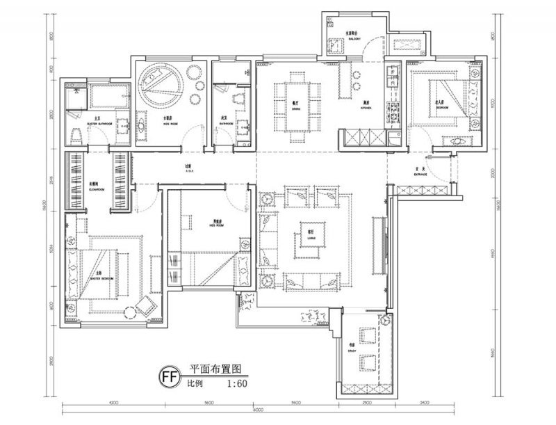 french-interior-design-plan-lj.jpg 参考素材,平面布局,别墅,