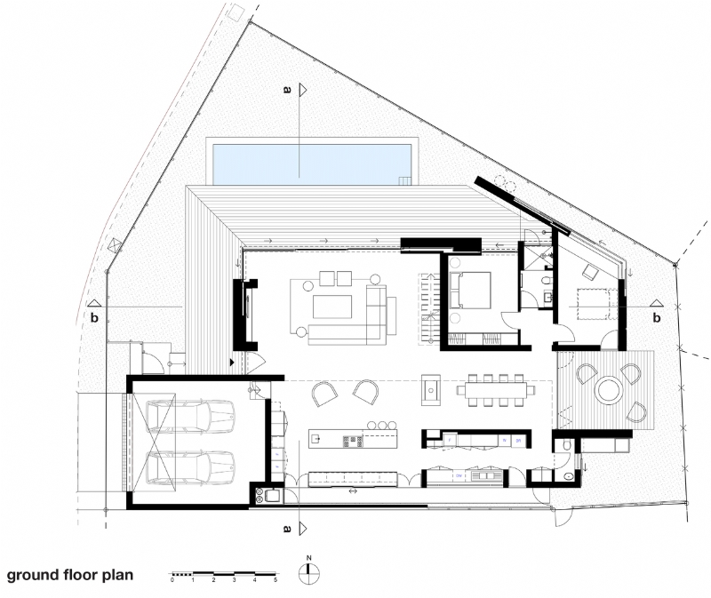 Grouind_Floor_plan.jpg 参考素材,平面布局,别墅,