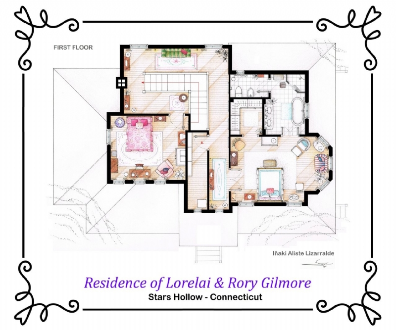 house_of_lorelai_and_rory_gilmore___first_floor_by_nikneuk-d5to1zm.jpg 参考素材,平面布局,别墅,