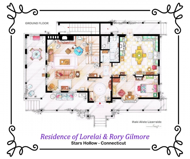 house_of_lorelai_and_rory_gilmore___ground_floor_by_nikneuk-d5to1q3.jpg 参考素材,平面布局,别墅,