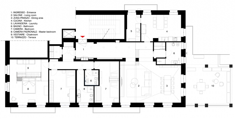 Marcante-Testa_Metaphysical_pianta.jpg 参考素材,平面布局,别墅,