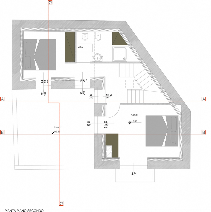 pianta_3.jpg 参考素材,平面布局,别墅,