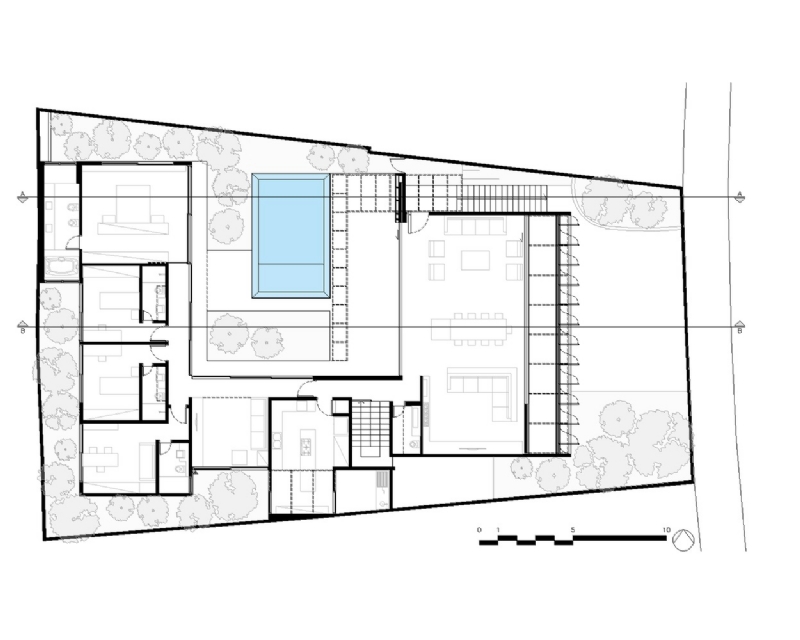 PLANTA_PAV_TERREO-SUPERIOR_PLAN.jpg 参考素材,平面布局,别墅,
