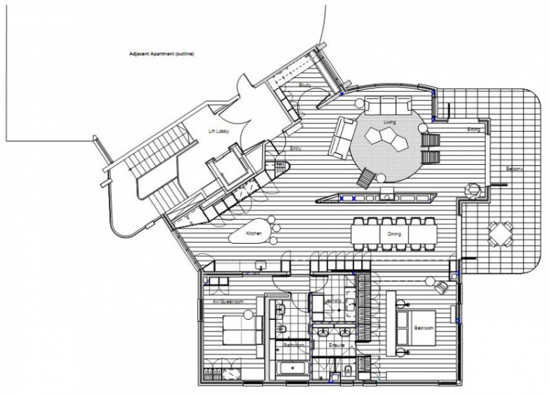 Point-Piper-Apartment-12-850x613.jpg 参考素材,平面布局,别墅,