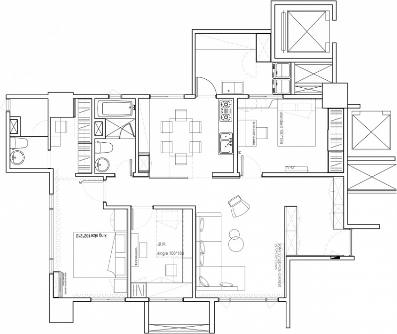Residence-Jiang-11-850x716.jpg 参考素材,平面布局,别墅,