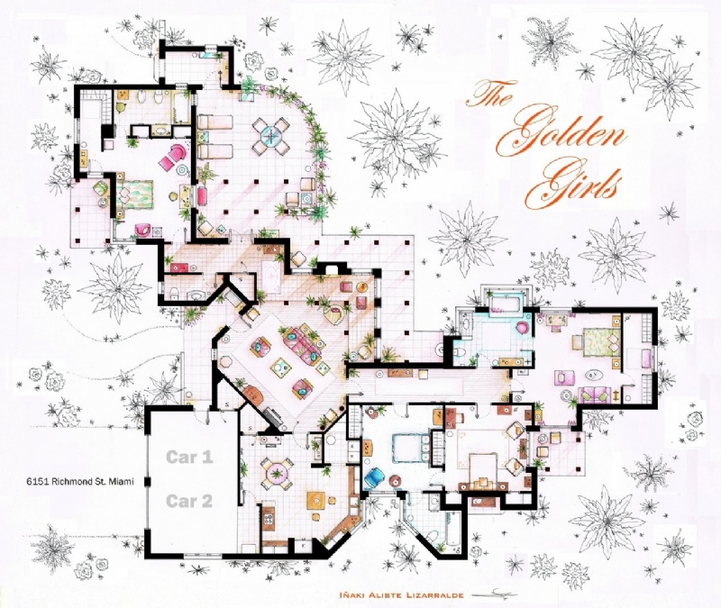 the_golden_girls_house_floorplan_v_2_by_nikneuk-d5ejlt3.jpg 参考素材,平面布局,别墅,
