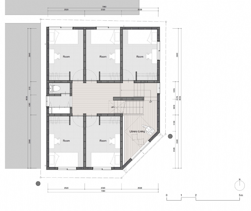 ZEZE_OSAKA_plan2F.jpg 参考素材,平面布局,别墅,