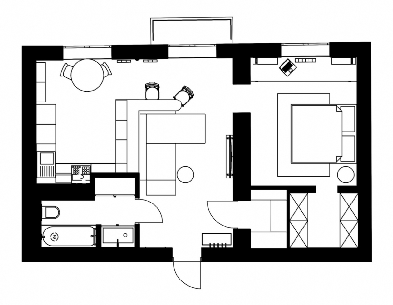 Plan.jpg 参考素材,平面布局,小户型,