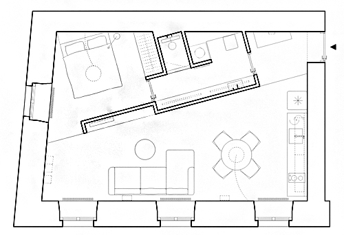 YCL_Studio.jpg 参考素材,平面布局,小户型,