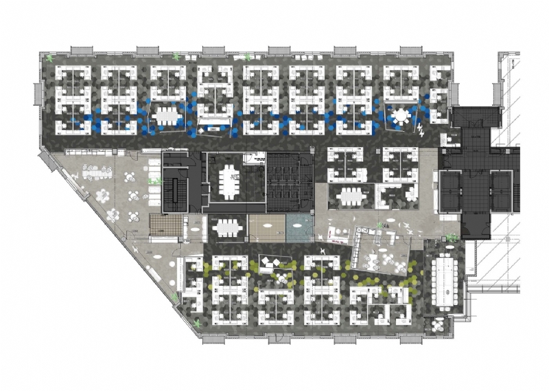 BR-Y-1st_floor_P-A0-50_RITZUF.jpg 参考素材,平面布局,办公空间,