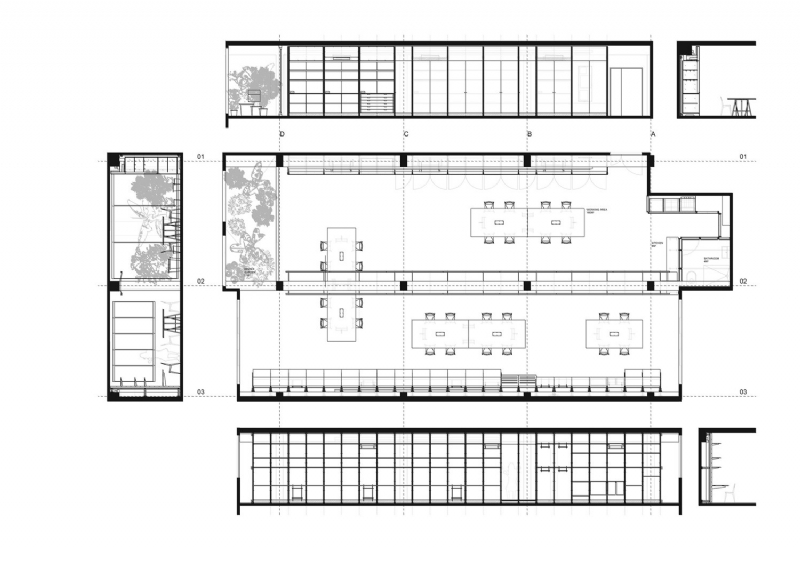 Co-Working-Office-in-Barcelona-Spain-by-APPAREIL-Yellowtrace-12.jpg 参考素材,平面布局,办公空间,