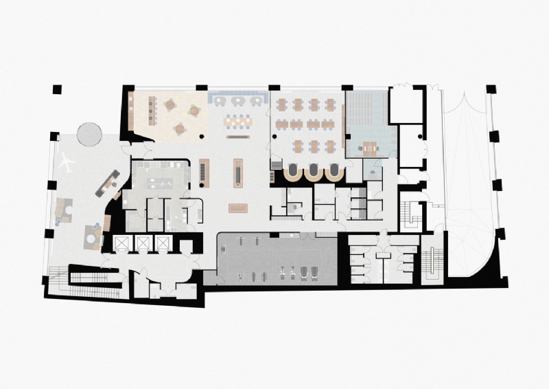 D_01_Powerhouse_Company_-_Canada_House_Dublin_-_Working_-_Ground_Floor_Layout.jpg 参考素材,平面布局,办公空间,