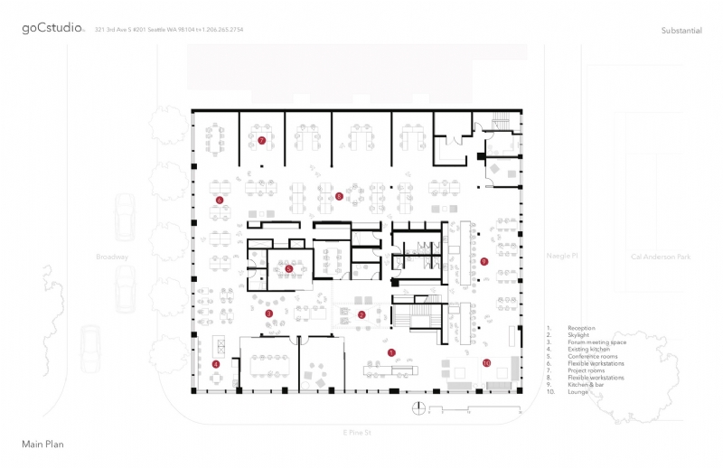 goCstudio_Substantial_Press_Package.jpg 参考素材,平面布局,办公空间,