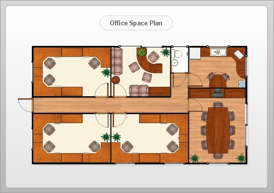 Office Space Design Floor Plan.png 参考素材,平面布局,办公空间,