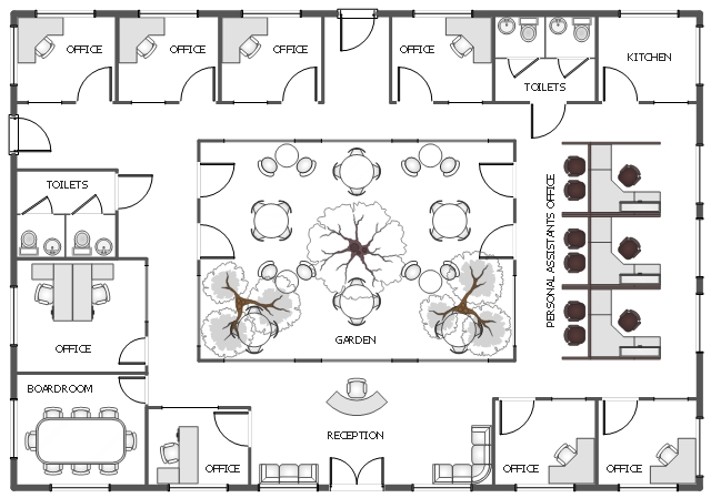 pict--interior-design-office-floor-plan.png--diagram-flowchart-example.png 参考素材,平面布局,办公空间,
