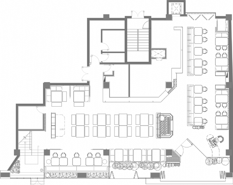 00PLAN-1F.jpg 参考素材,平面布局,餐饮空间,