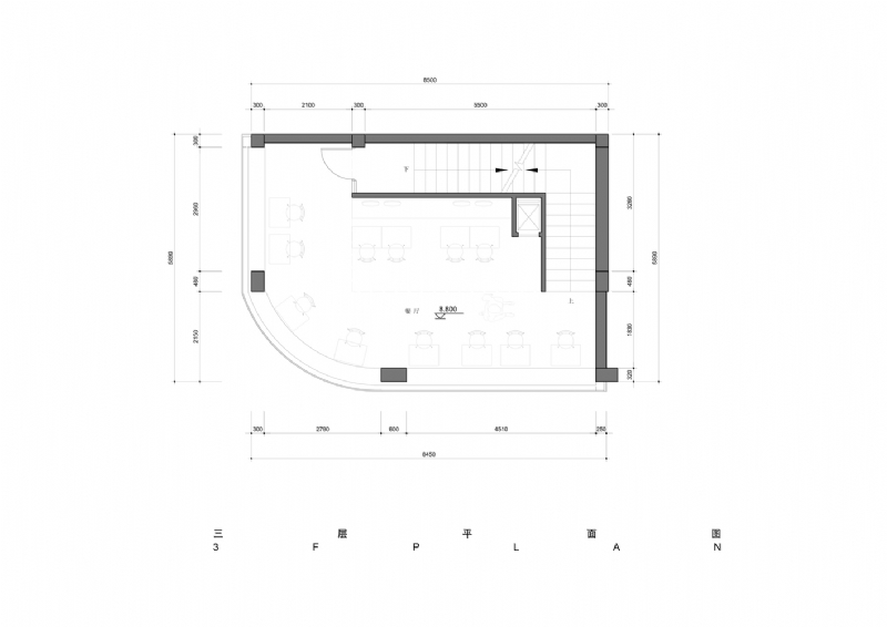 3F_PLAN.jpg 参考素材,平面布局,餐饮空间,
