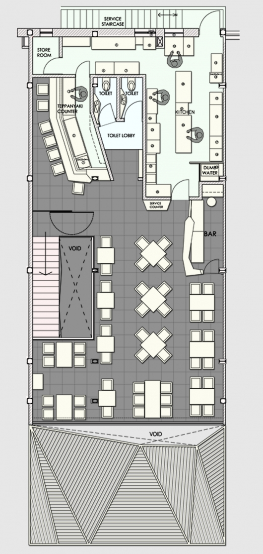 5286a327e8e44e603300004a_auriga-restaurant-sanjay-puri_first-530x1113.png 参考素材,平面布局,餐饮空间,