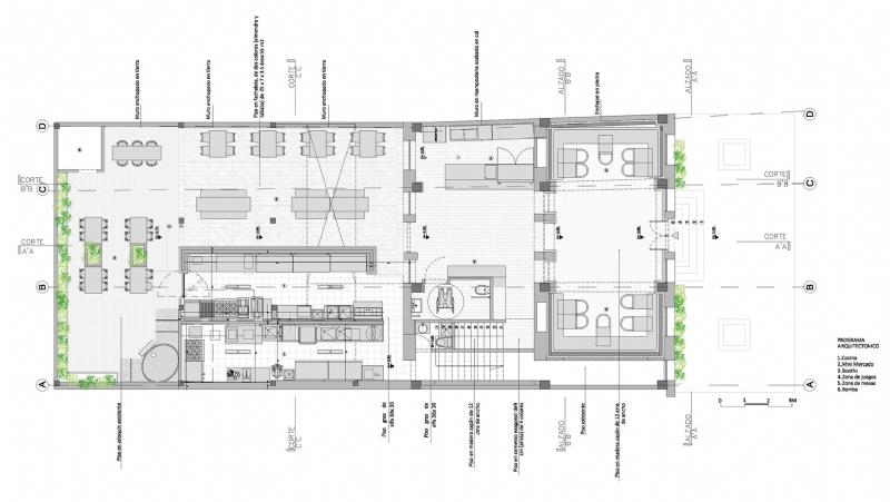 Arquitectura_Kdf_Restaurante_La_Principal_Planta_Piso1.jpg 参考素材,平面布局,餐饮空间,